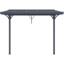 X-Metal Stores pour pergolas Gris