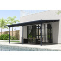 X-Metal Stores pour pergolas Gris