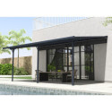 X-Metal Stores pour pergolas Gris