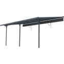 X-Metal Stores pour pergolas Gris