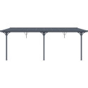 X-Metal Stores pour pergolas Gris