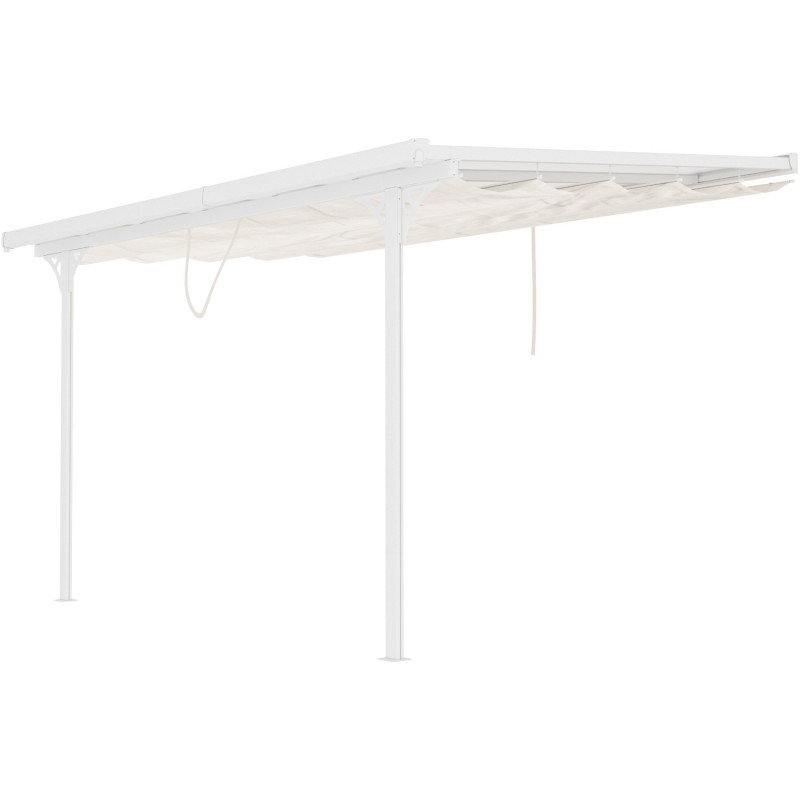 X-Metal Stores pour pergolas Beige