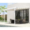 X-Metal Stores pour pergolas Beige