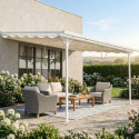 X-Metal Stores pour pergolas Beige