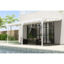 X-Metal Stores pour pergolas Beige