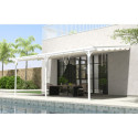 X-Metal Stores pour pergolas Beige
