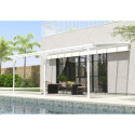 X-Metal Stores pour pergolas Beige