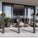 X-Metal Anthracite Verre trempé