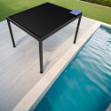 Habrita Pergolas bioclimatiques Gris Aluminium 11.9m²