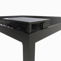 Habrita Pergolas bioclimatiques Gris Aluminium 11.9m²