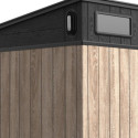 Jôbu Abri de jardin résine Bois naturel Polypropylène 6.03m²