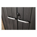 Jôbu Abri de jardin résine Bois naturel Polypropylène 6.03m²