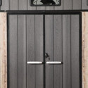 Jôbu Abri de jardin résine Bois naturel Polypropylène 6.03m²