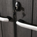 Jôbu Abri de jardin résine Bois naturel Polypropylène 6.03m²