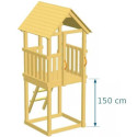 Blue Rabbit Stations de jeux Marron Bois massif