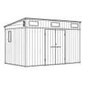 Jôbu Abri de jardin résine Bois naturel Polypropylène 7.3m²