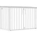 Jôbu Coffre de jardin Bois naturel Résine