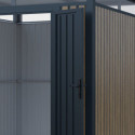 X-Metal Abri de jardin métal Marron Acier galvanisé 5m²