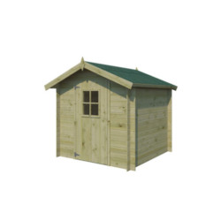Gardenas Abris de jardin en bois Marron Bois massif 4.2m²