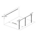 X-Metal Abri de jardin métal Marron Acier galvanisé 5.5m²