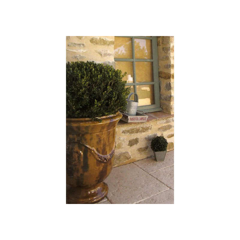 Gardenas Carport Marron Bois massif 32.8m²