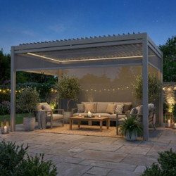 Gardenas Parois additionnelles pour abris Marron Bois massif