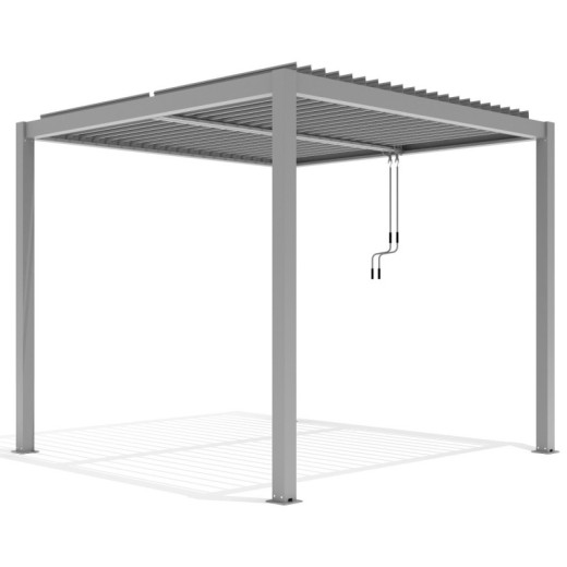 Gardenas Parois additionnelles pour abris Marron Bois massif