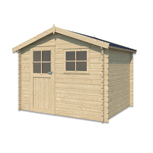 Gardenas Abris de jardin en bois Marron Bois massif 7.3m²