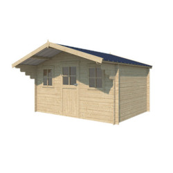 Gardenas Abris de jardin en bois Marron Bois massif 11.36m²