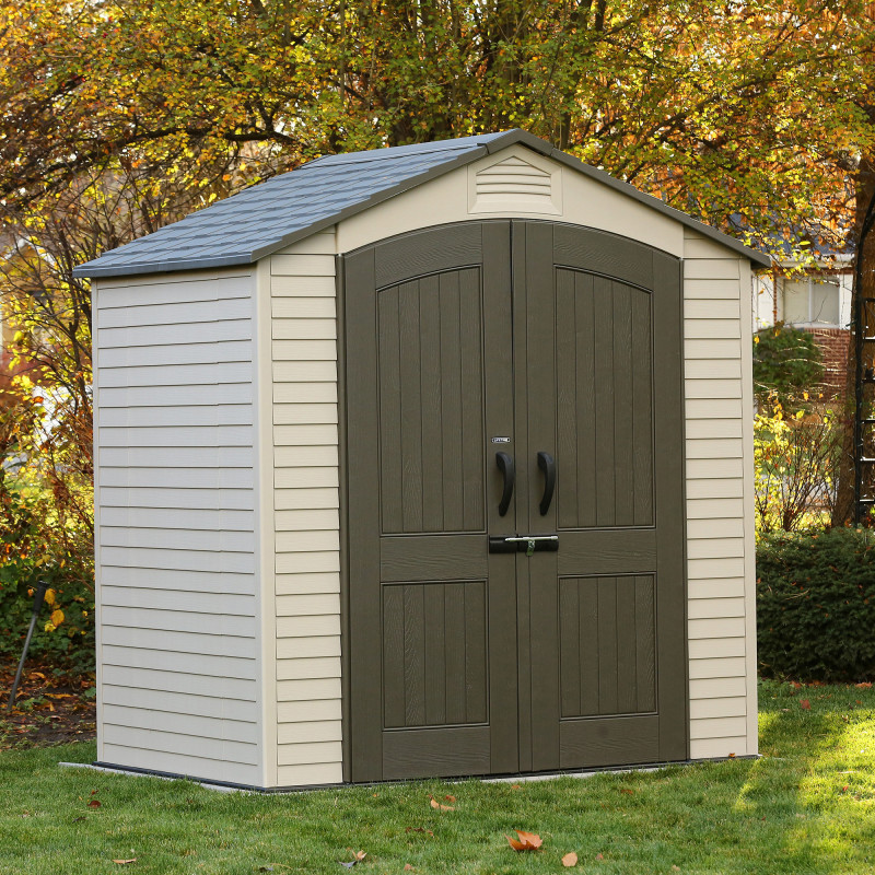 Lifetime Abri de jardin résine Beige Polyéthylène Haute Densité (HDPE) 2.88m²