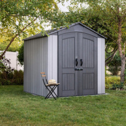 Lifetime Abri de jardin résine Beige Polyéthylène Haute Densité (HDPE) 4.3m²