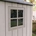 Lifetime Abri de jardin résine Beige Polyéthylène Haute Densité (HDPE) 4.3m²