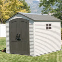 Lifetime Abri de jardin résine Beige Polyéthylène Haute Densité (HDPE) 5.8m²