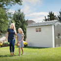 Lifetime Abri de jardin résine Beige Polyéthylène Haute Densité (HDPE) 5.8m²