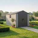 Lifetime Abri de jardin résine Beige Polyéthylène Haute Densité (HDPE) 8.69m²