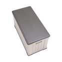 Lifetime Coffre de jardin Beige Polyéthylène Haute Densité (HDPE) 0.8m²
