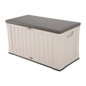 Lifetime Coffre de jardin Beige Polyéthylène Haute Densité (HDPE) 0.8m²