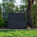 Lifetime Coffre de jardin Gris Polyéthylène Haute Densité (HDPE) 1.06m²
