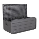 Lifetime Coffre de jardin Gris Polyéthylène Haute Densité (HDPE) 1.06m²