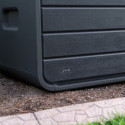 Lifetime Coffre de jardin Gris Polyéthylène Haute Densité (HDPE) 1.06m²