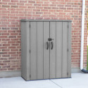 Lifetime Armoire de jardin Marron Polyéthylène Haute Densité (HDPE) 1.05m²
