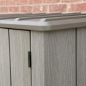 Lifetime Armoire de jardin Marron Polyéthylène Haute Densité (HDPE) 1.05m²