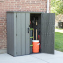 Lifetime Armoire de jardin Marron Polyéthylène Haute Densité (HDPE) 1.05m²