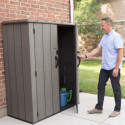 Lifetime Armoire de jardin Marron Polyéthylène Haute Densité (HDPE) 1.05m²