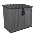Lifetime Coffre de jardin Gris Polyéthylène Haute Densité (HDPE) 1.4m²