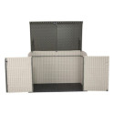Lifetime Coffre de jardin Beige Polyéthylène Haute Densité (HDPE) 2.06m²