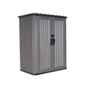 Lifetime Armoire de jardin Marron Polyéthylène Haute Densité (HDPE) 1.33m²