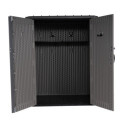 Lifetime Armoire de jardin Marron Polyéthylène Haute Densité (HDPE) 1.33m²