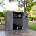 Lifetime Armoire de jardin Marron Polyéthylène Haute Densité (HDPE) 1.33m²