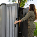 Lifetime Armoire de jardin Marron Polyéthylène Haute Densité (HDPE) 1.33m²